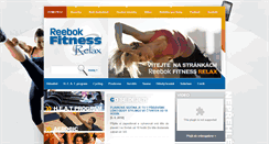 Desktop Screenshot of fitnessrelax.cz